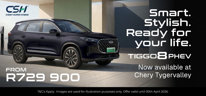 DRIVE INTO A SMARTER FUTURE WITH CHERY TYGERVALLEY