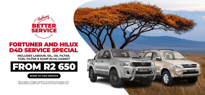 POWER YOUR D4D: FROM R2 650!