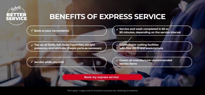 HALFWAY TOYOTA FOURWAYS: EXPRESS SERVICE - PREMIUM CARE!