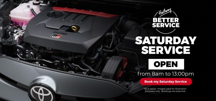 NO WEEKDAY RUSH: SERVICE ON SATURDAY!