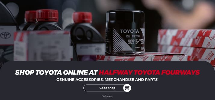 SHOP ONLINE: TOYOTA ESSENTIALS!