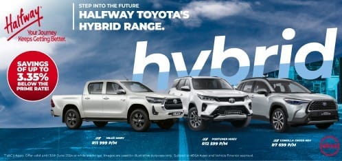 GO HYBRID WITH HALFWAY TOYOTA AND ABSA