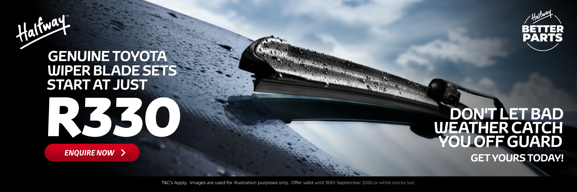 Top banner desktop