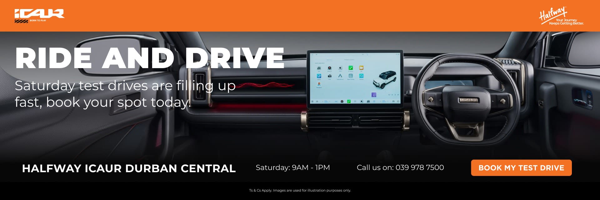 Top banner desktop