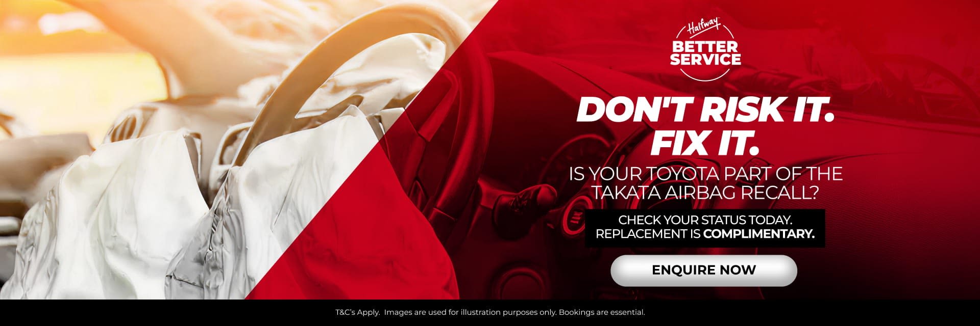 Top banner desktop