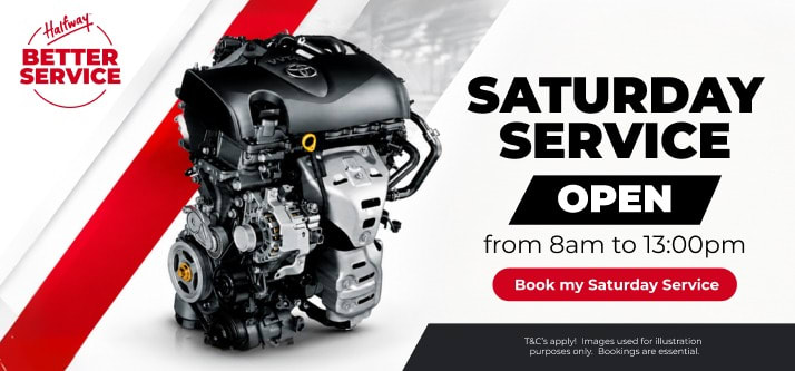 NO WEEKDAY RUSH: SERVICE ON SATURDAY!