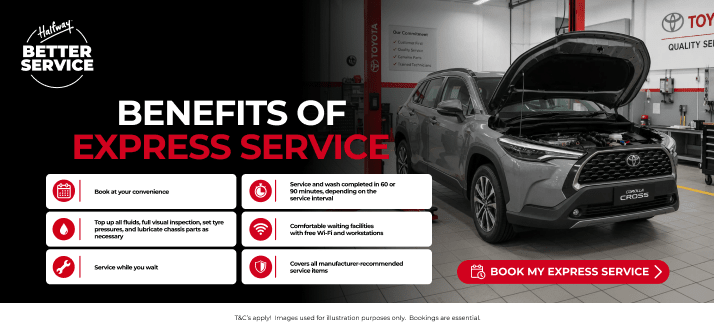 HALFWAY TOYOTA FOURWAYS: EXPRESS SERVICE - PREMIUM CARE!