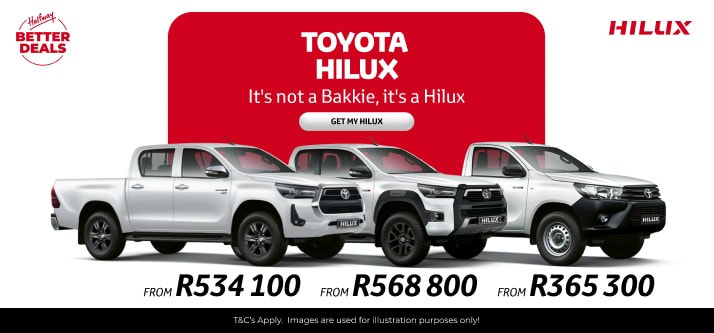 DISCOVER THE TOYOTA HILUX RANGE AT HALFWAY TOYOTA