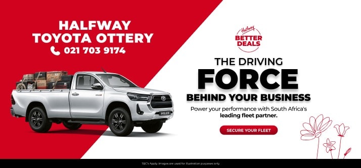 KEEP YOUR OPERATION ON TRACK AT HALFWAY TOYOTA OTTERY