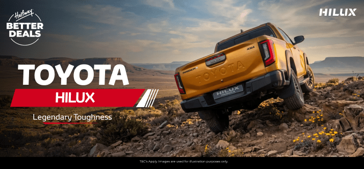 CONQUER THE UNCHARTED WITH THE NEW TOYOTA HILUX