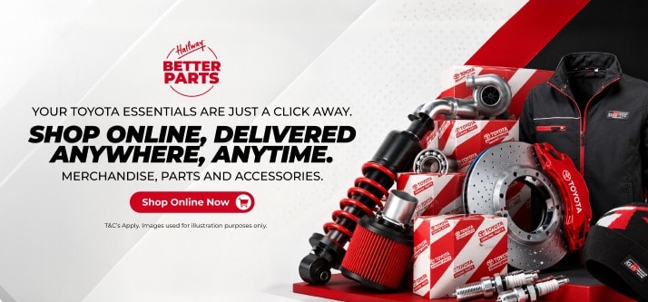 SHOP ONLINE: TOYOTA ESSENTIALS!