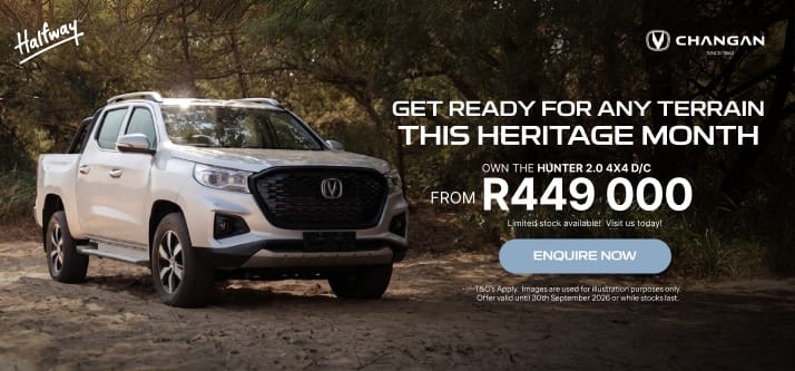 THE ALL-NEW CHANGAN HUNTER 2.0 4X4 DOUBLE CAB