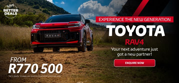 EXPERIENCE THE NEW GENERATION TOYOTA RAV4 AT HALFWAY TOYOTA