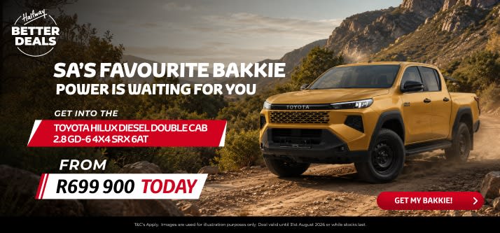 SA’S FAVOURITE BAKKIE POWER IS WAITING FOR YOU 