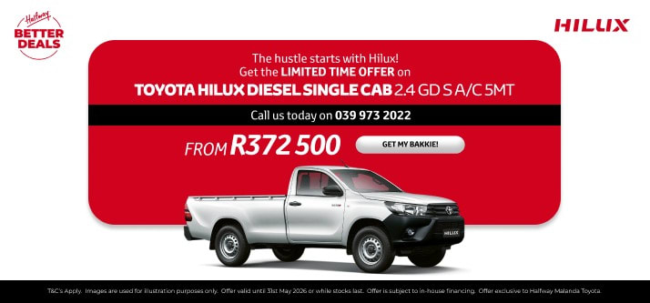 THE HUSTLE STARTS WITH HILUX