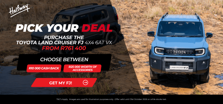 PICK YOUR DEAL WITH THE TOYOTA LAND CRUISER FJ