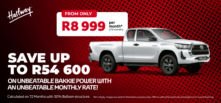 SAVE BIG ON UNBEATABLE BAKKIE POWER