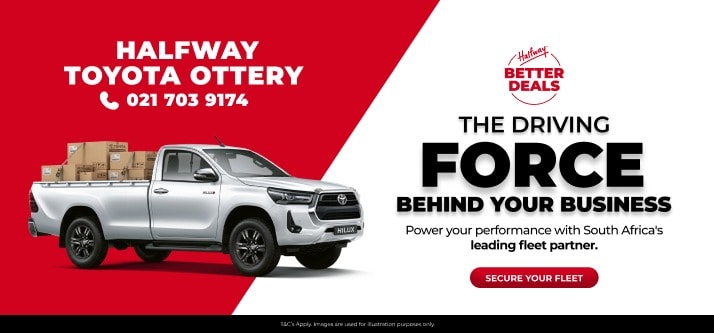 KEEP YOUR OPERATION ON TRACK AT HALFWAY TOYOTA OTTERY