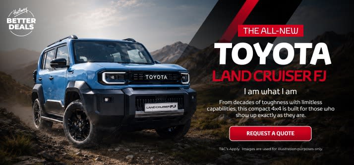 MEET THE ALL-NEW TOYOTA LAND CRUISER FJ AT HALFWAY TOYOTA
