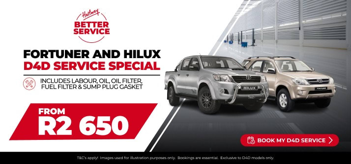 POWER YOUR D4D: FROM R2 650!
