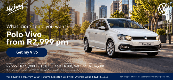 DRIVE HOME THE ICONIC VOLKSWAGEN POLO VIVO