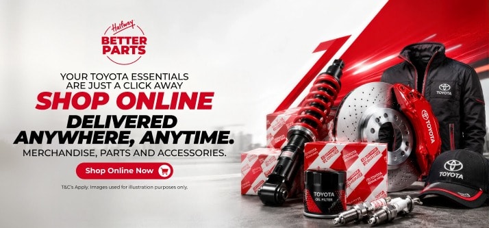 SHOP ONLINE: TOYOTA ESSENTIALS!