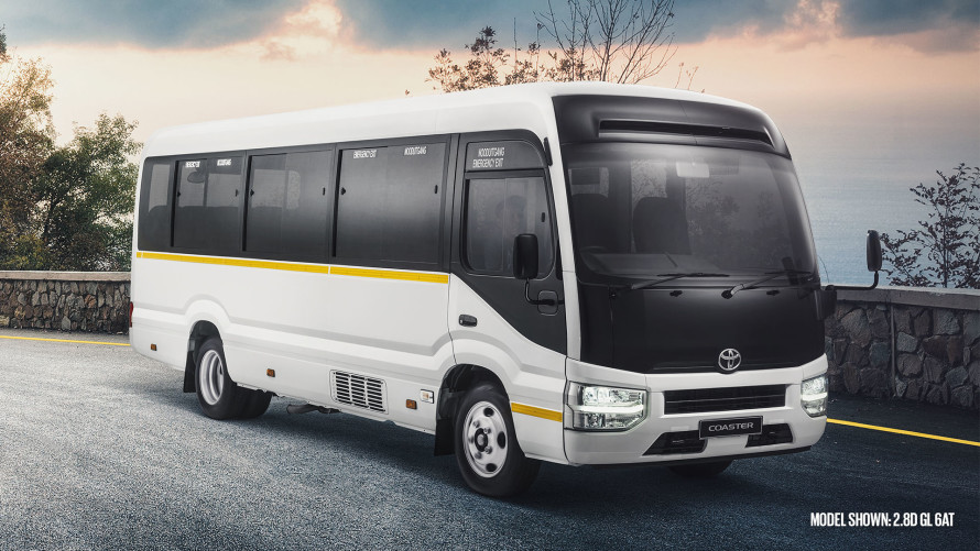 New Toyota Coaster 2.8d Gl 23 Seater At for Sale Halfway Toyota Honeydew