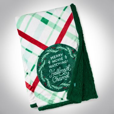 Hallmark Channel Merry Movie Watching Blanket