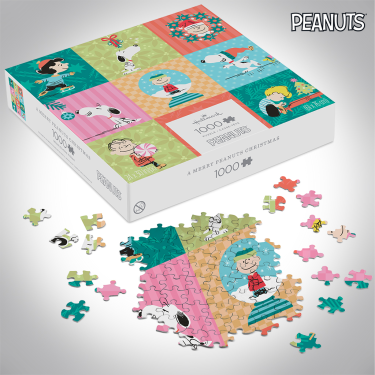 Merry Peanuts Christmas puzzle2