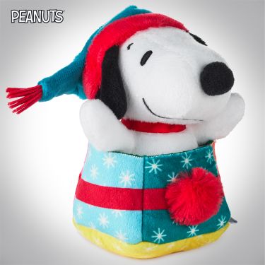 Snoopy Present Zip Along Plush