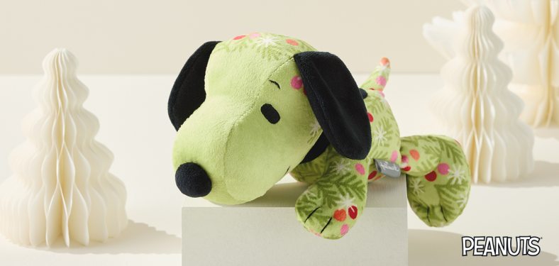 Snoopy Evergreen Floppy Plush2