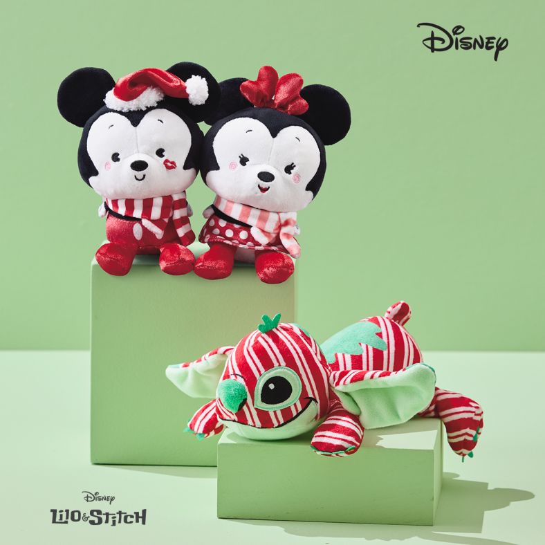 Better Together Mickey and Minnie Magnetic Plush