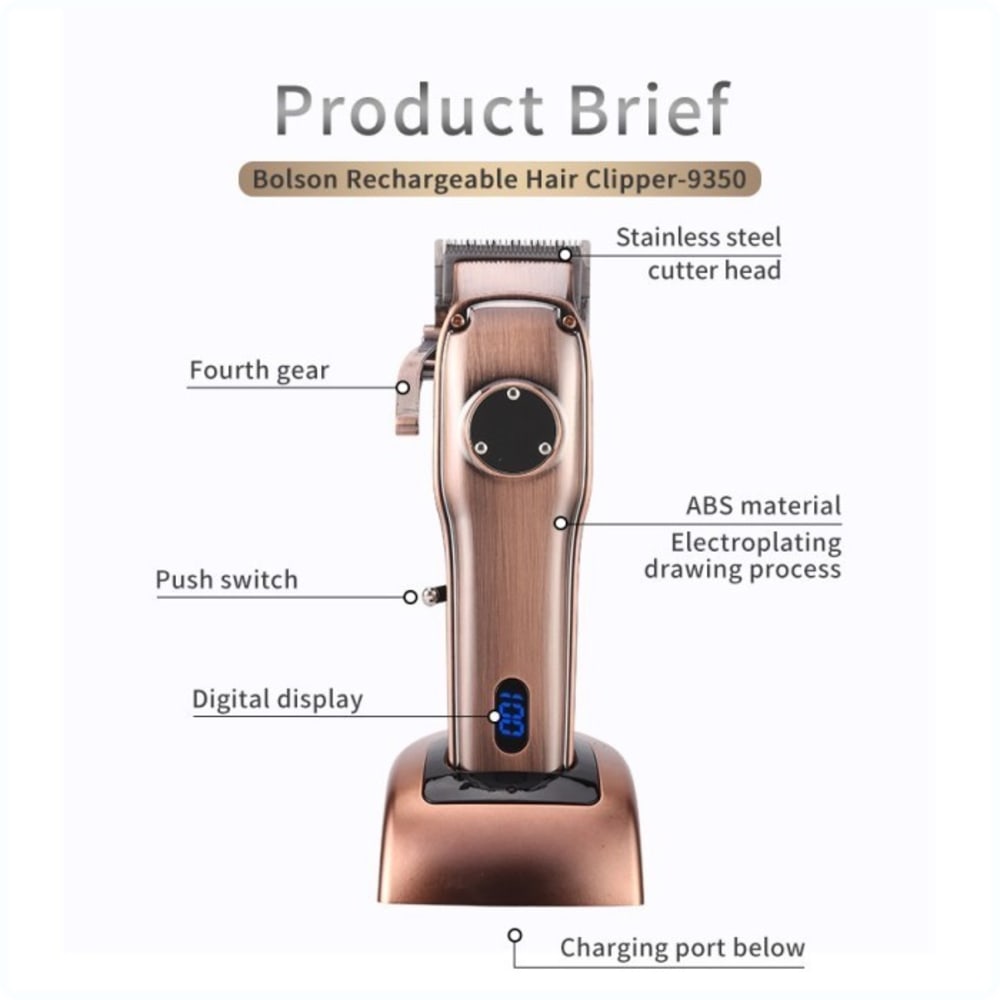 Jual Mesin Cukur Rambut Kemei Km 9350 Hair Clipper ...