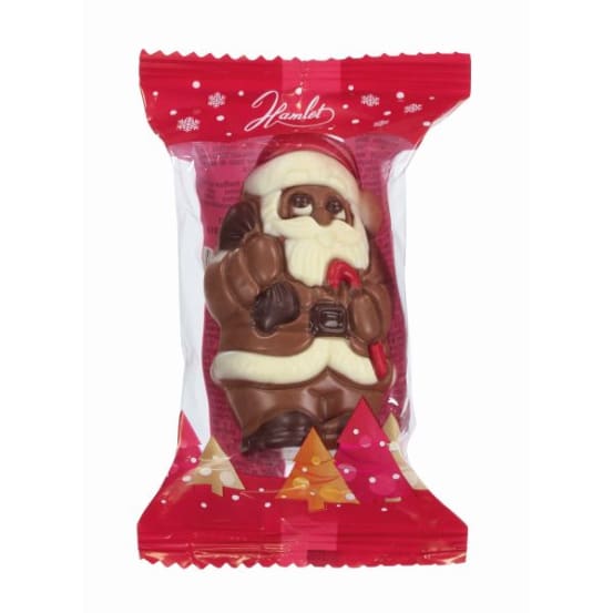 Figurine creuse 'Père Noël' 55 G - Délicieux chocolat belge