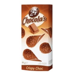 Chocoladeschijfjes 36chocola's melk 80 g  img