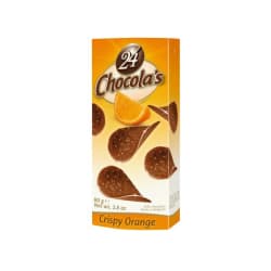 Tuiles au chocolat 36chocola's orange 80 g img