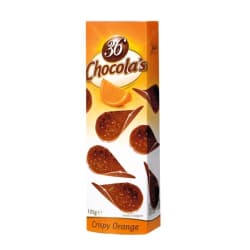 Chocoladeschijfjes 36chocola's orange 125 g img