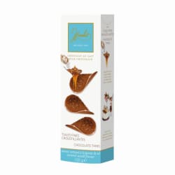 Tuiles au chocolat Hamlet caramel et sel de mer 125 g  img