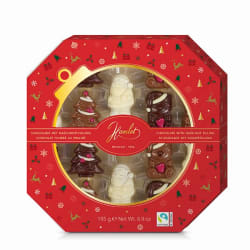 Finely decorated Christmas figurines Hazelnut 195 g  img