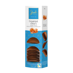 Chocolate thins Gourmet Choc caramel seasalt 125 g  img