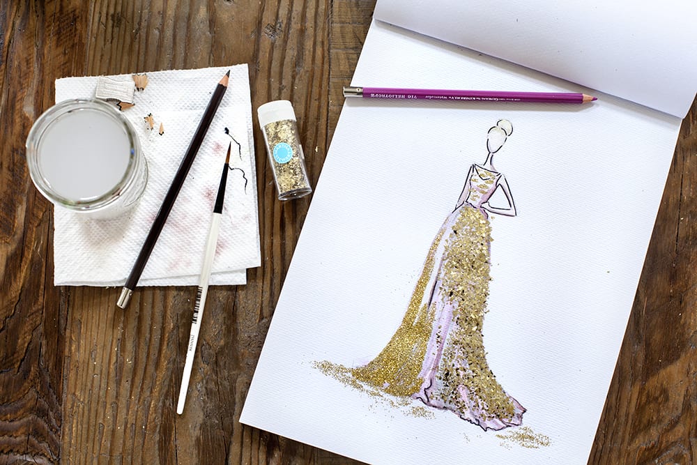 fashion designer sketch & design kit