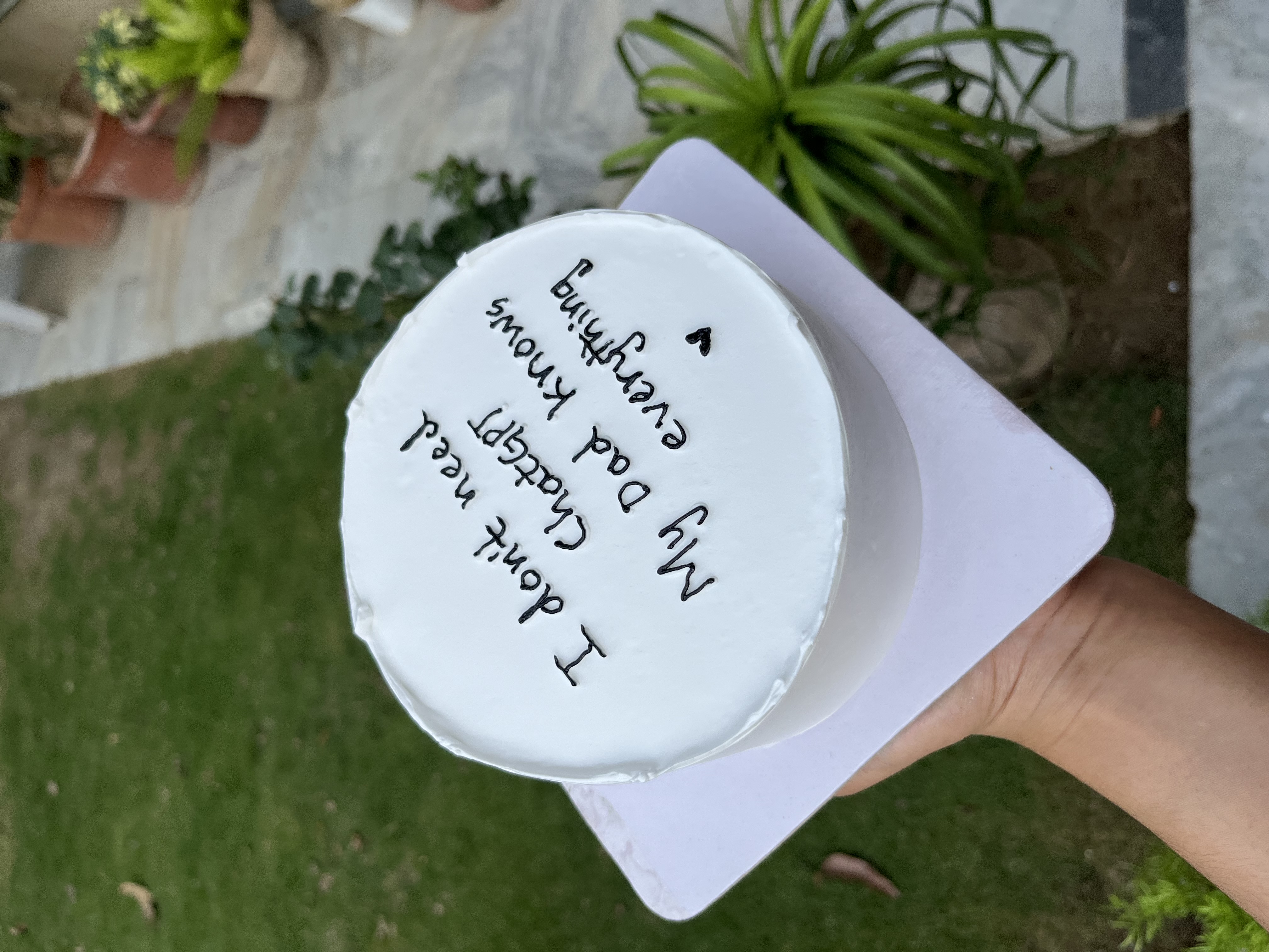 Funny Dad Joke Birthday Cake