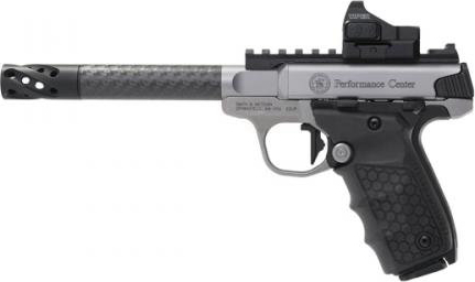 Smith & Wesson SW22 Victory Target Carbon Barrel Red Dot