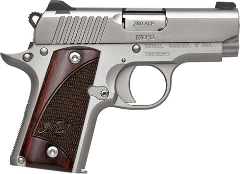 Kimber Micro 380 Stainless Rosewood