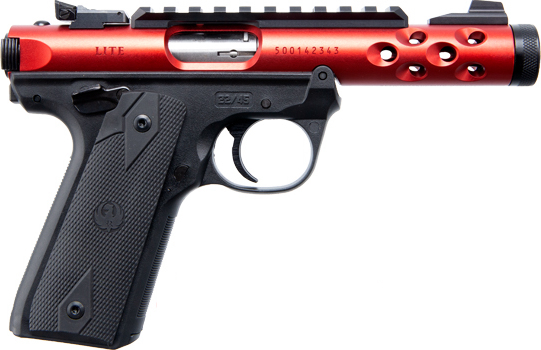 Ruger Mark IV 22/45 Lite Red