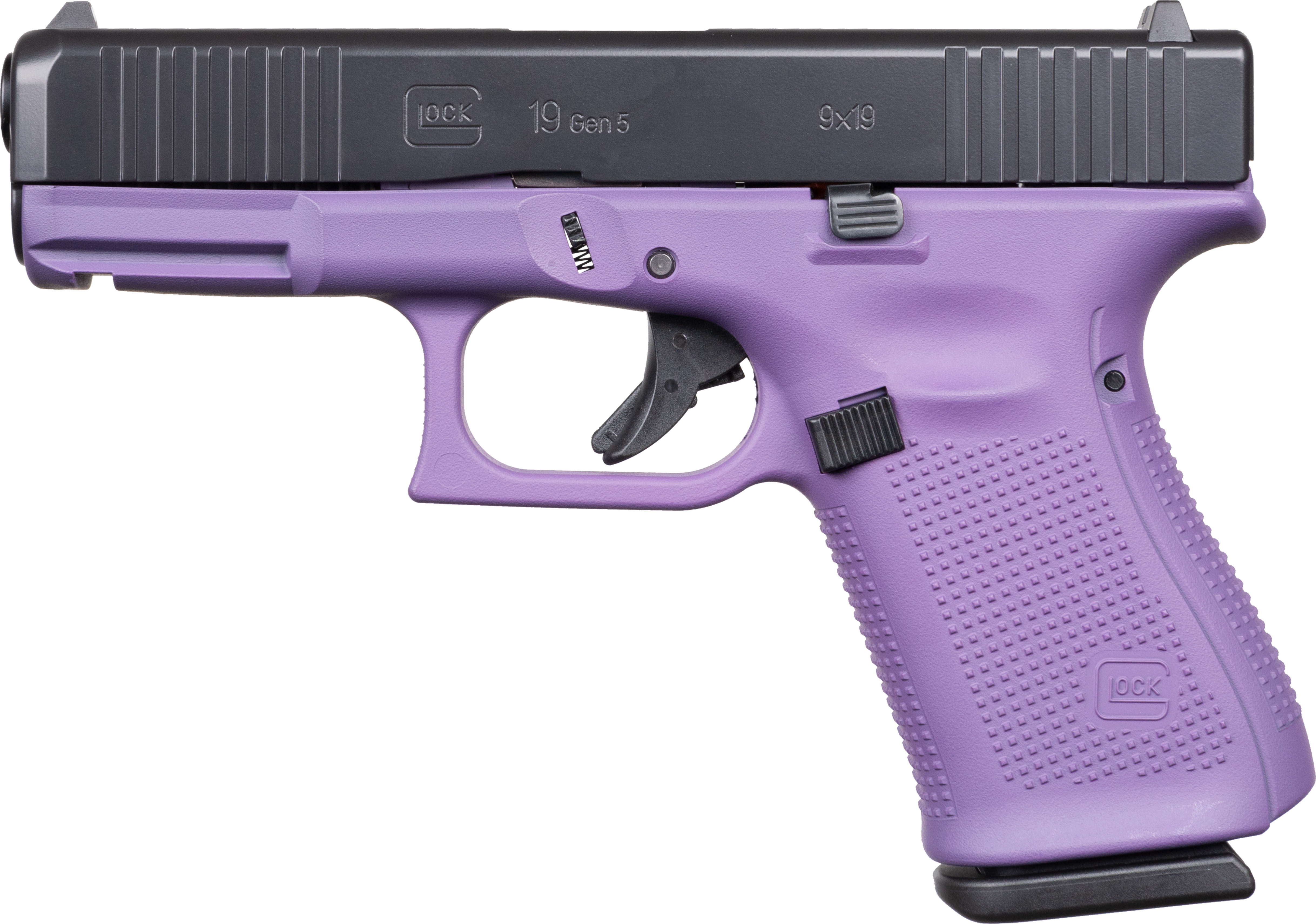 Apollo Custom Glock Gen 5 19 AUS Purple Black — image 2