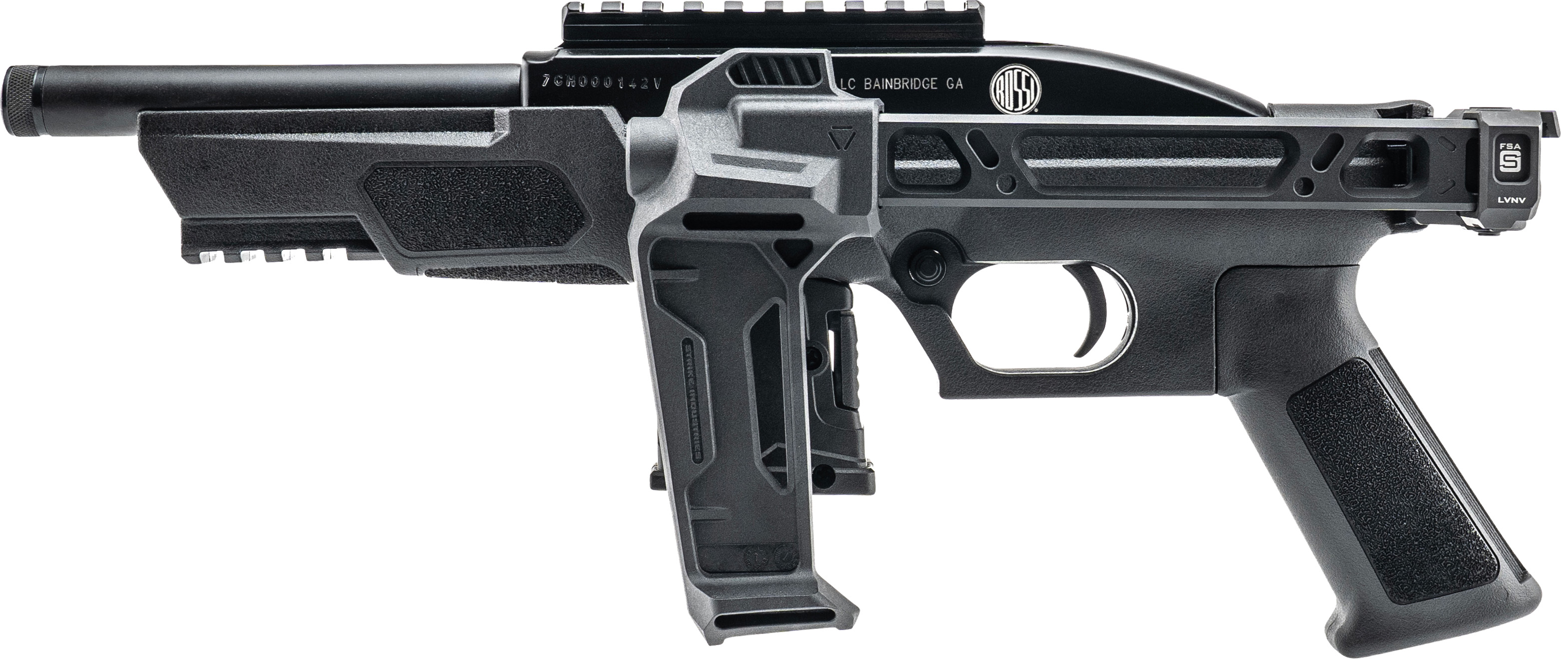 BrazTech Rossi RS22P Threaded Barrel, Piston Brace (Strike FSA) — image 3