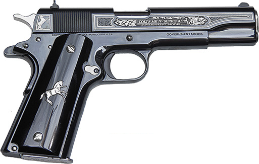Colt Government 1911 OYP Oscuro y Plata TALO