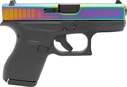 Apollo Custom Glock 42 Rainbow Slide
