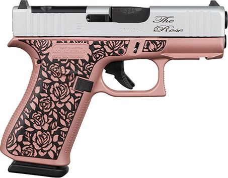 Apollo Custom Glock 43X Front Rail MOS The Rose